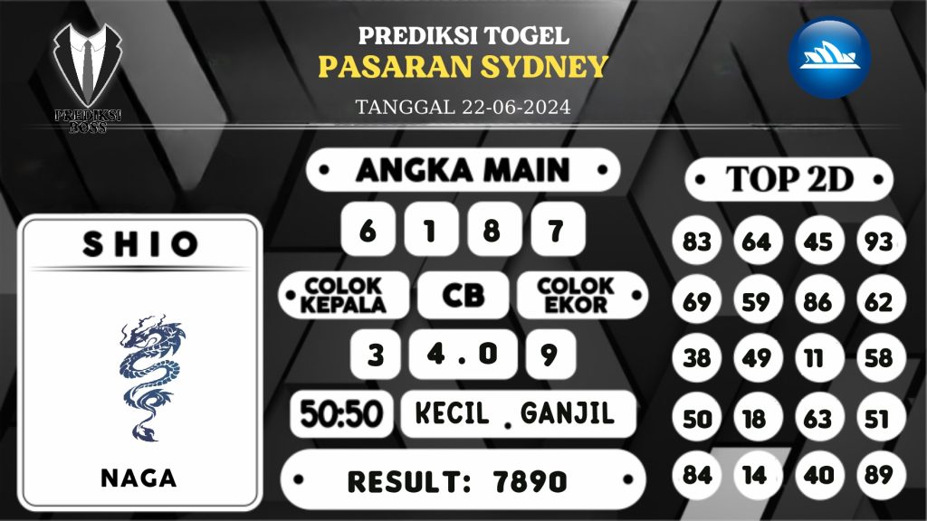 https://prediksibossgod.com/prediksi-boss-togel-sidney-sabtu-22-juni-2024/