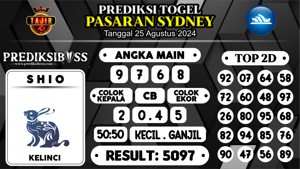 https://prediksibossgod.com/prediksi-boss-togel-sidney-minggu-25-agustus-2024/