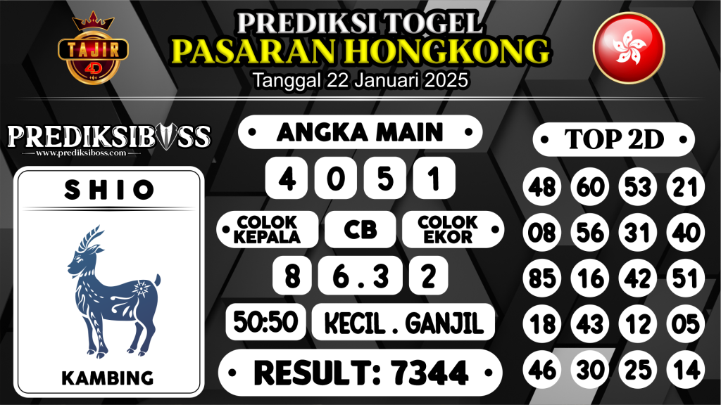 https://prediksibossgod.com/prediksi-boss-togel-hk-rabu-22-januari-2025/
