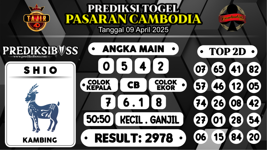 https://prediksibossgod.com/prediksi-boss-togel-cambodia-rabu-09-april-2025/